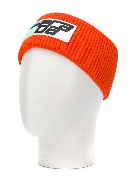 orange prada headband|Prada hair bands for women.